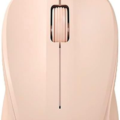 USB Silent Wired Computer Mouse with  for Office and Home, 1200DPI, Premium and Portable, Compatible with Windows PC, Laptop, Desktop, Notebook (Pink)
