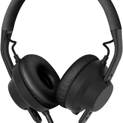 Ultra Light Weight DJ Headphones, Black
