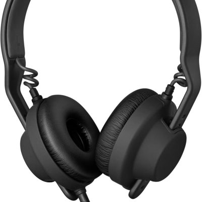 High Isolation Professional DJ Headphones, Black